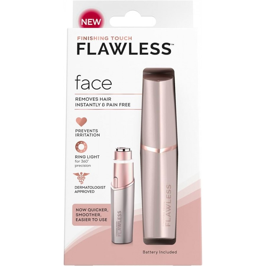 Finishing Touch Flawless Women's Painless Hair Remover, Blush/Rose Gold