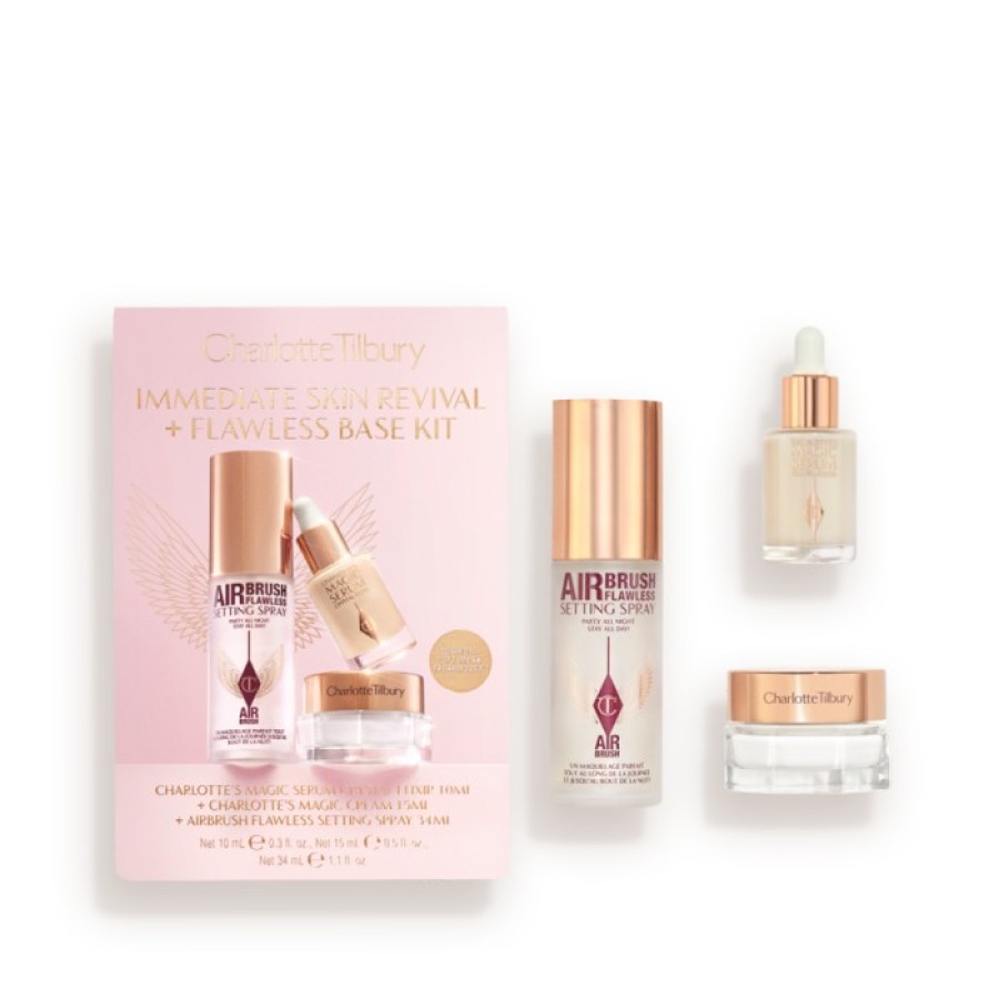 Immediate Skin Revival + Flawless Base Kit Skincare Gift Set