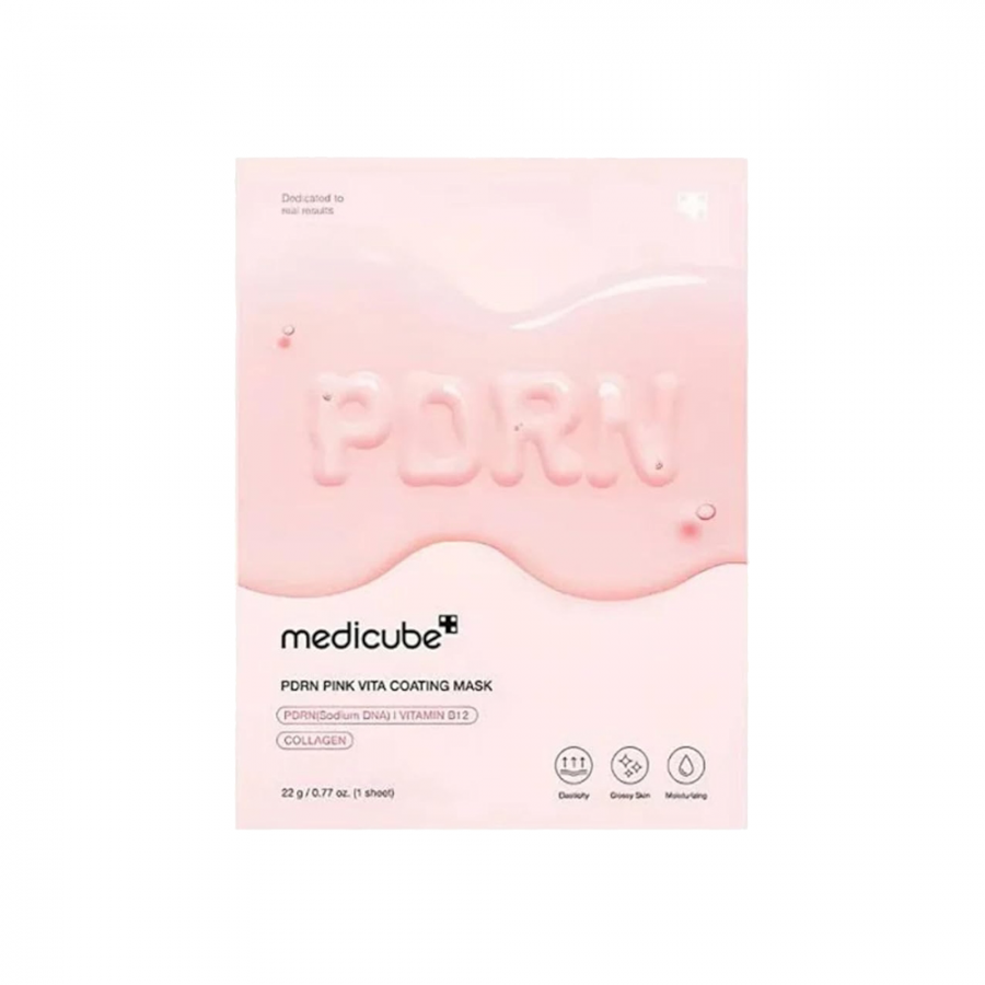 PDRN Pink Vita Coating Sheet Mask (Single Mask)