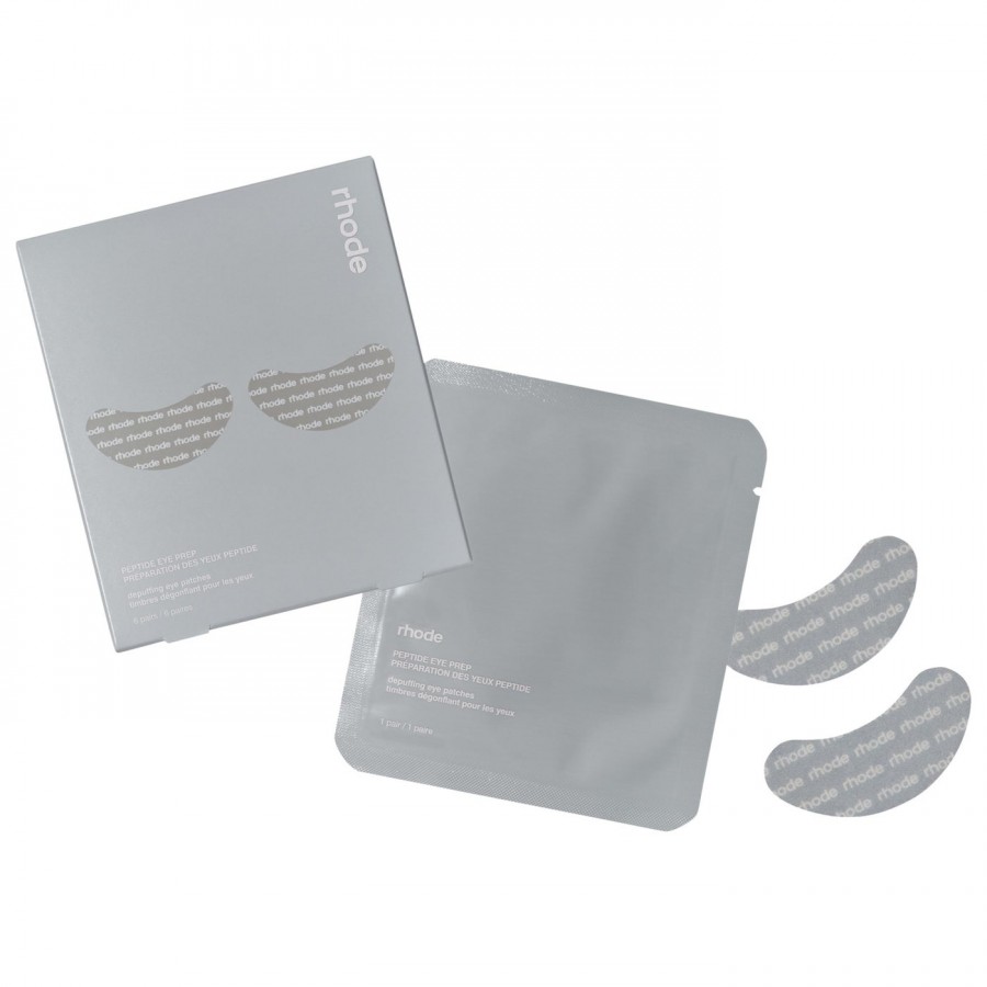 Peptide Eye Prep Depuffing Eye Patches - 6 Pack
