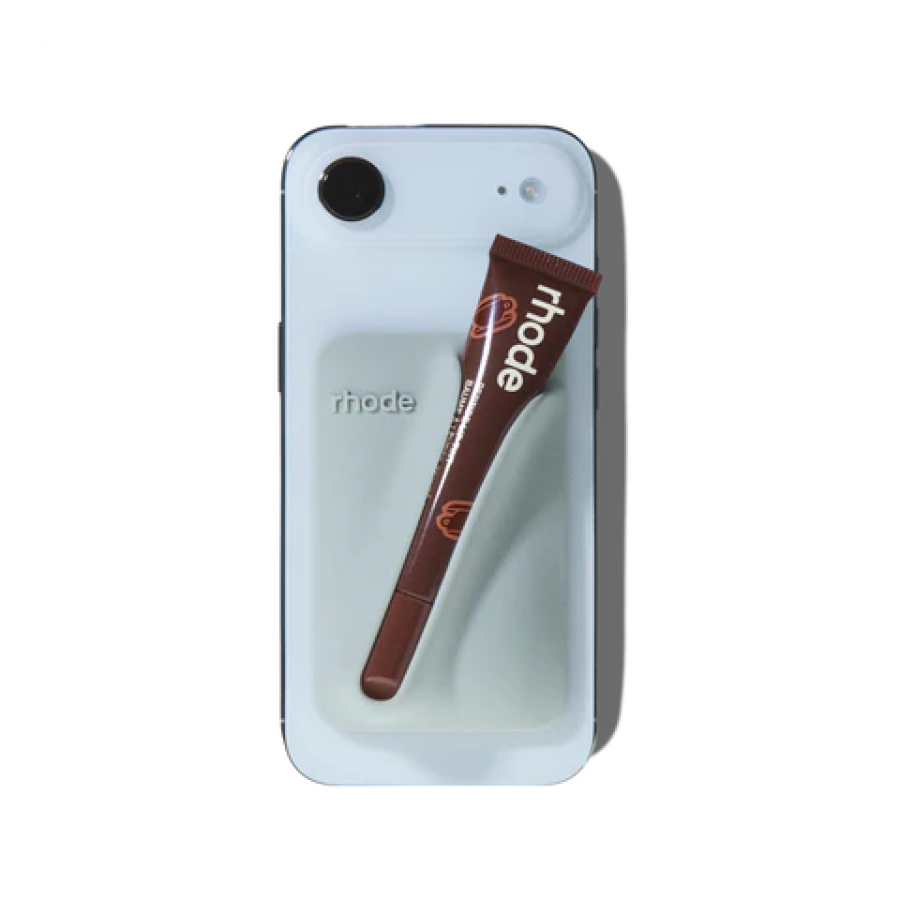 snap-on lip case - grey