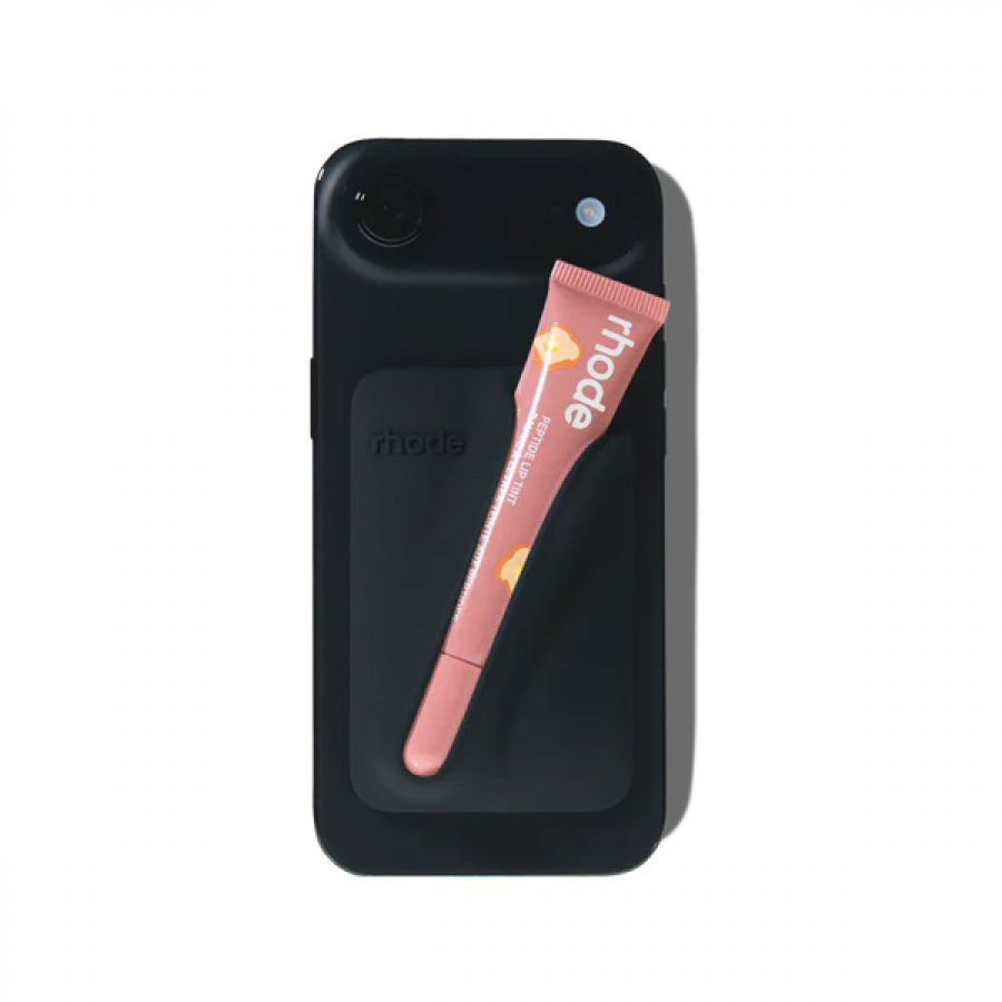 snap-on lip case - black