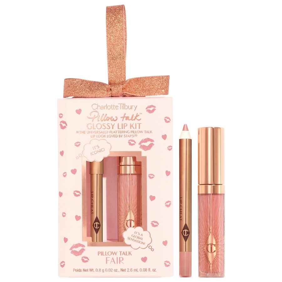 Mini Pillow Talk Glossy Lip Duos Fair